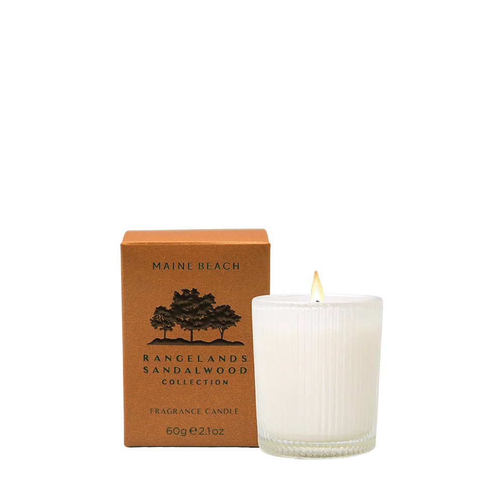 Maine Beach - Rangelands Sandalwood Fragrance Candle 60g