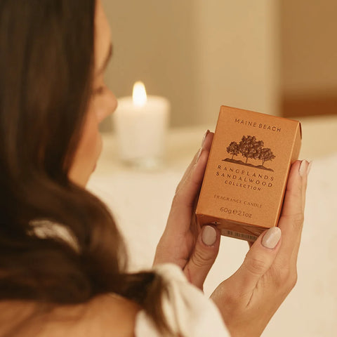 Maine Beach - Rangelands Sandalwood Fragrance Candle 60g