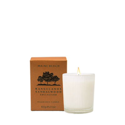 Maine Beach - Rangelands Sandalwood Fragrance Candle 60g