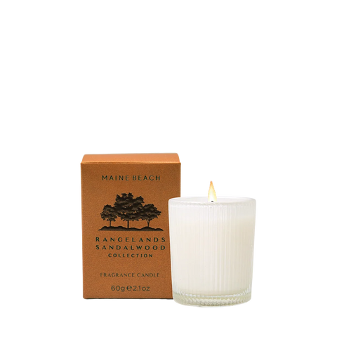 Maine Beach - Rangelands Sandalwood Fragrance Candle 60g