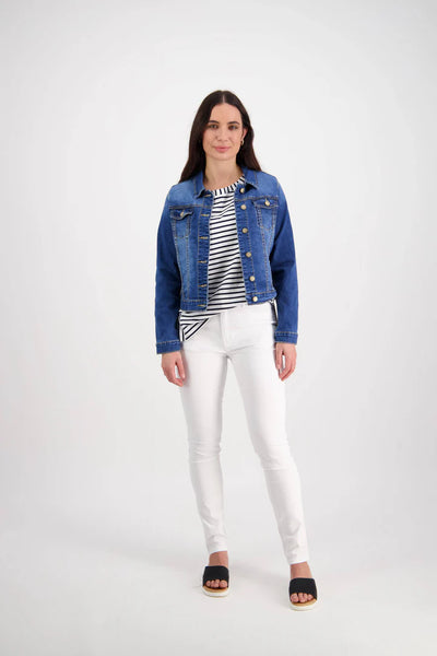 Vassalli - Ratio Denim Jacket - Blue Hue