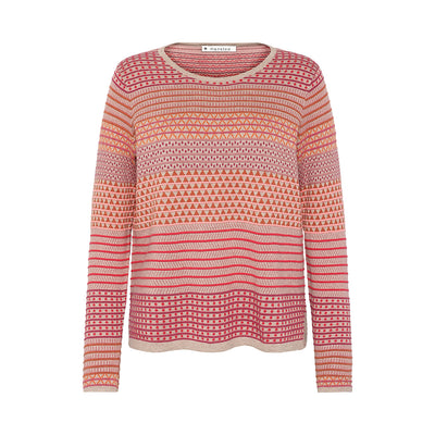 Mansted - Rihanna Eco Pyramid Crew Knit-Mushroom
