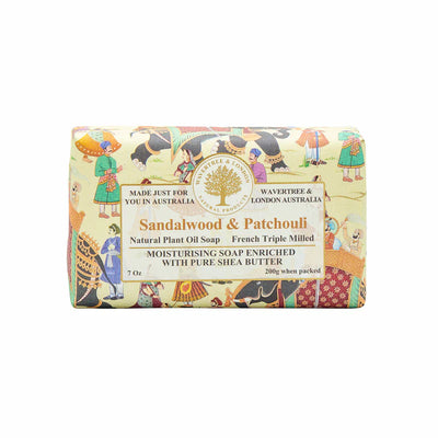 Wavertree and London - Sandalwood & Patchouli Soap Bar 200g