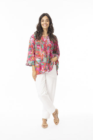 Orientique - Sao Paulo 3/4 Sleeve Top