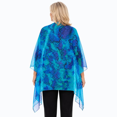 Claire Powell - Silk Scarf Reef