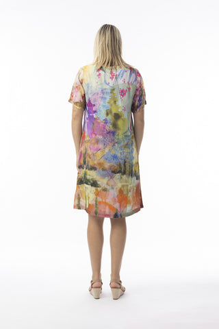 Orientique - Digital Shift Dress-Scenic