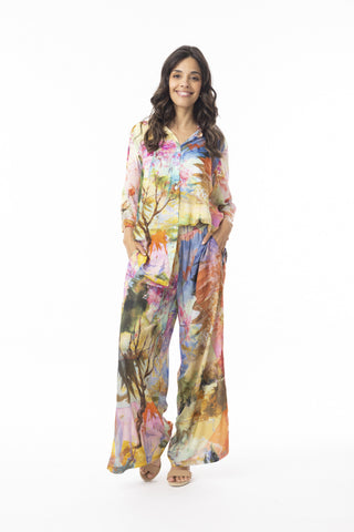 Orientique - Digital Collared Shirt-Scenic