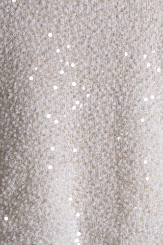 Two T's - Sequin Cardi - Milk