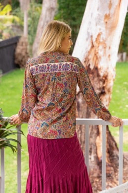 Cienna - Long Sleeve Blouse-Shasha