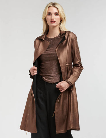 365 Days - Shine Your Way Trench-Copper