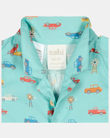 Toshi - Shirt Banjo - Utes Teal