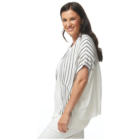 LD+Co - Summer Shrug White/ Black