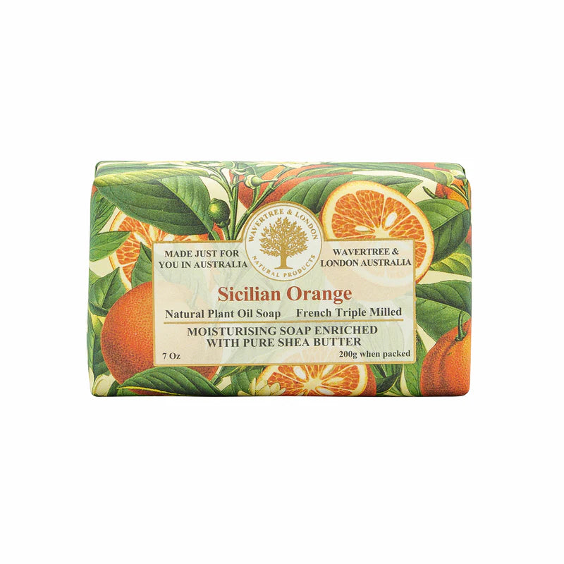 Wavertree & London - Sicilian Orange Soap Bar 200g