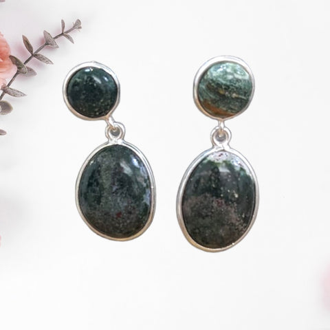 Delicate Green Aventurine Earrings