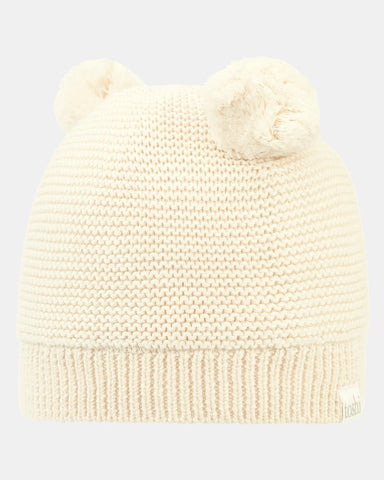 Toshi - Organic Beanie Snowy - Feather