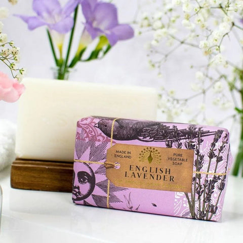 The English Soap Company - English Lavender Soap 190g