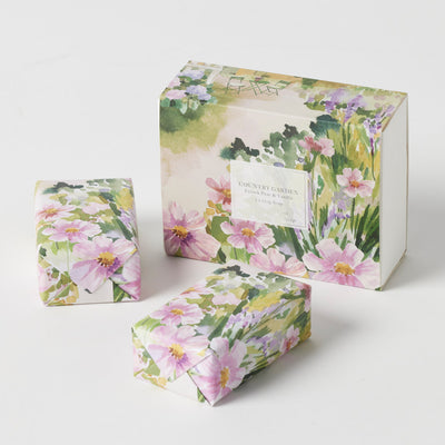 Pilbeam - Country Garden Soap Gift Set - French Pear & Vanilla - 340g