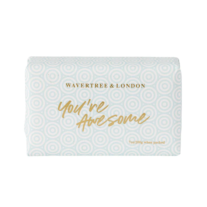 Wavertree and London - You're Awesome Soap Bar 200g