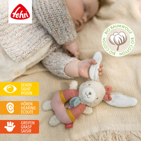 FehnNATUR - Soft Ring Rattle-Hare