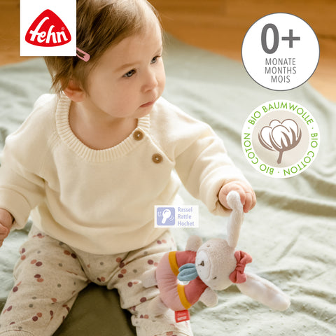 FehnNATUR - Soft Ring Rattle-Hare