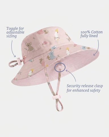 Toshi - Sunhat OZ Gumnut Babies Blossom