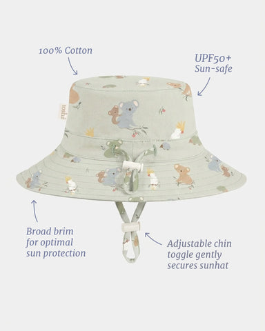 Toshi - Sunhat OZ Gumnut Babies Eucalypt