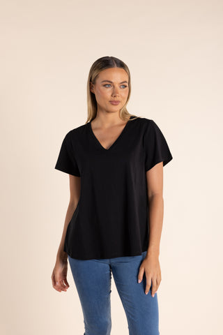 Two T's - Everyday V Neck T-Shirt Assorted