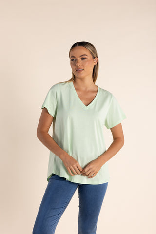 Two T's - Everyday V Neck T-Shirt Assorted