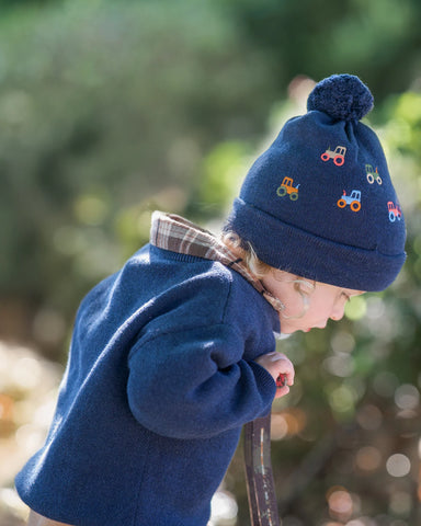 Toshi - Organic Beanie - Mystical Tiny Tractors