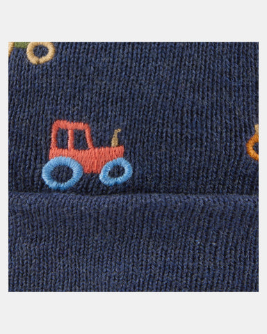 Toshi - Organic Beanie - Mystical Tiny Tractors