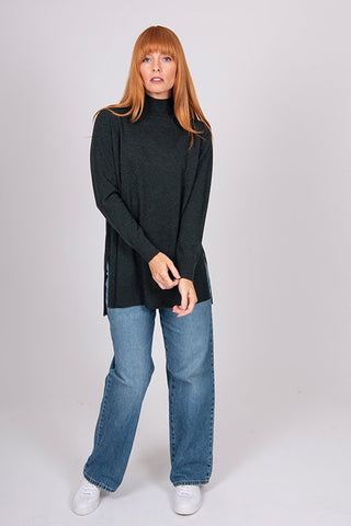 Bridge & Lord - Turtle Neck Tunic-Forest