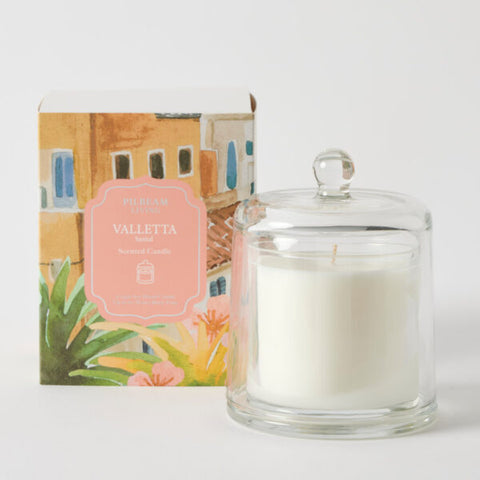 Pilbeam Living - Valletta Glass Cloche Candle - Santal