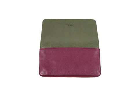 Rare Rabbit - Voyager II Leather Wallet-Multi/Olive