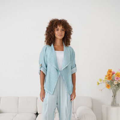 Gelatu - The Waterfall Jacket - Powder Blue