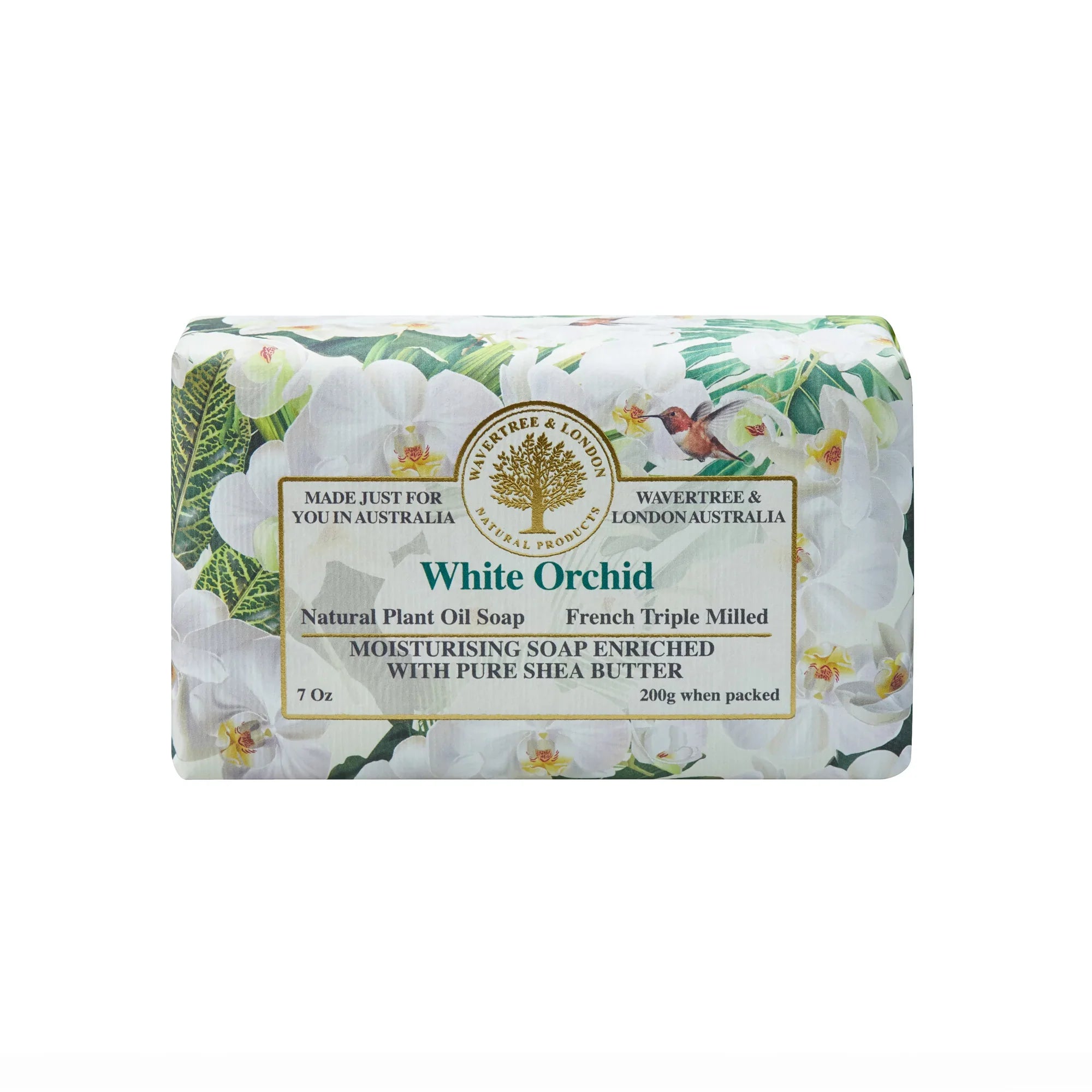 Wavertree and London - White Orchid Soap Bar 200g