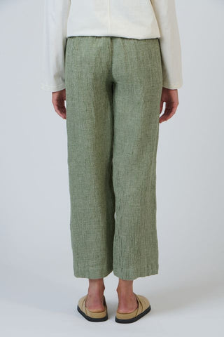 Naturals by O&J - Wide Leg Linen Pant-Oregano