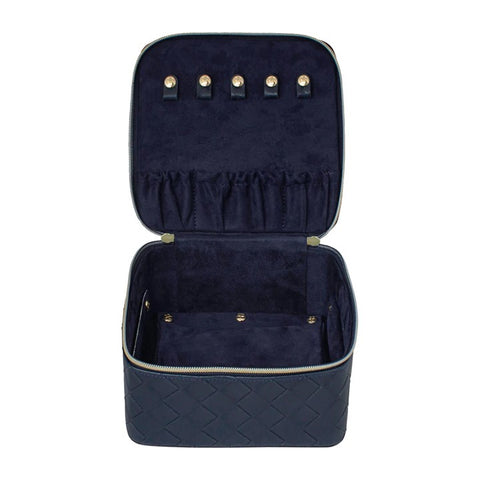 Tonic - Woven Large Jewellery Cube Navy