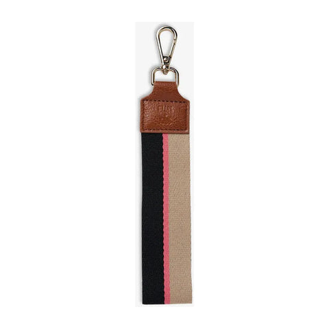 Elms+King - Accent Wristlet Tan Pebble Tab