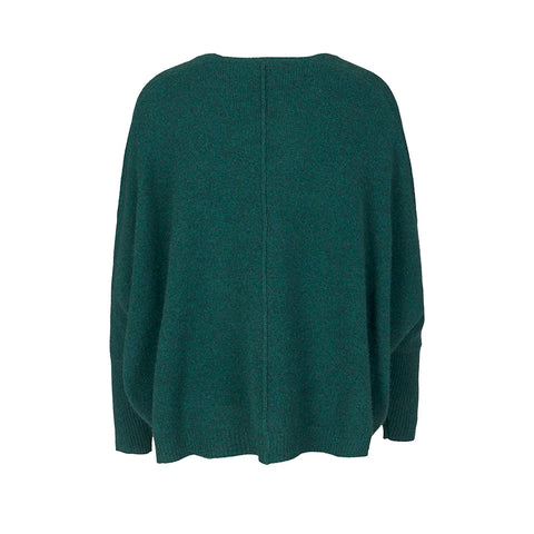 Mansted - Zorro Yak Wool Over Size Jumper Cold Green