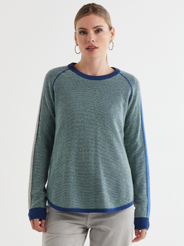 LD+Co - Waffle Crew - Denim