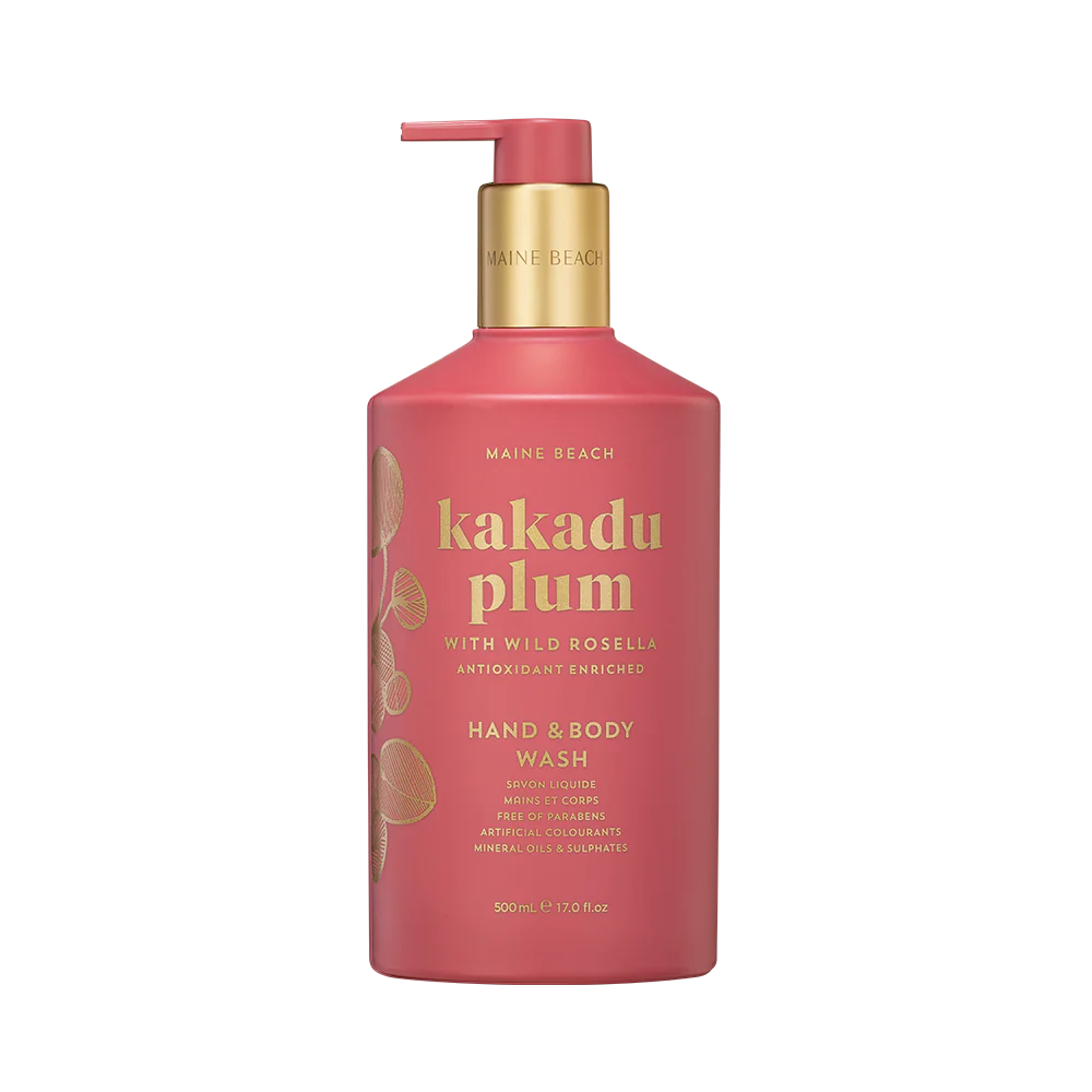 Maine Beach - Kakadu Plum Body & Hand Wash 500ml Pump