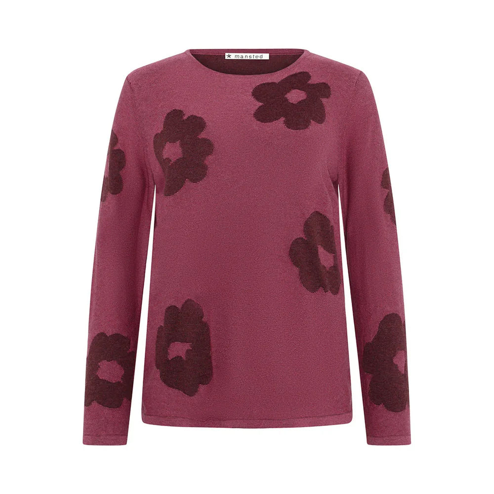 Mansted - Bliss Eco Crew Knit - Soft Pink