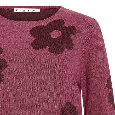 Mansted - Bliss Eco Crew Knit - Soft Pink