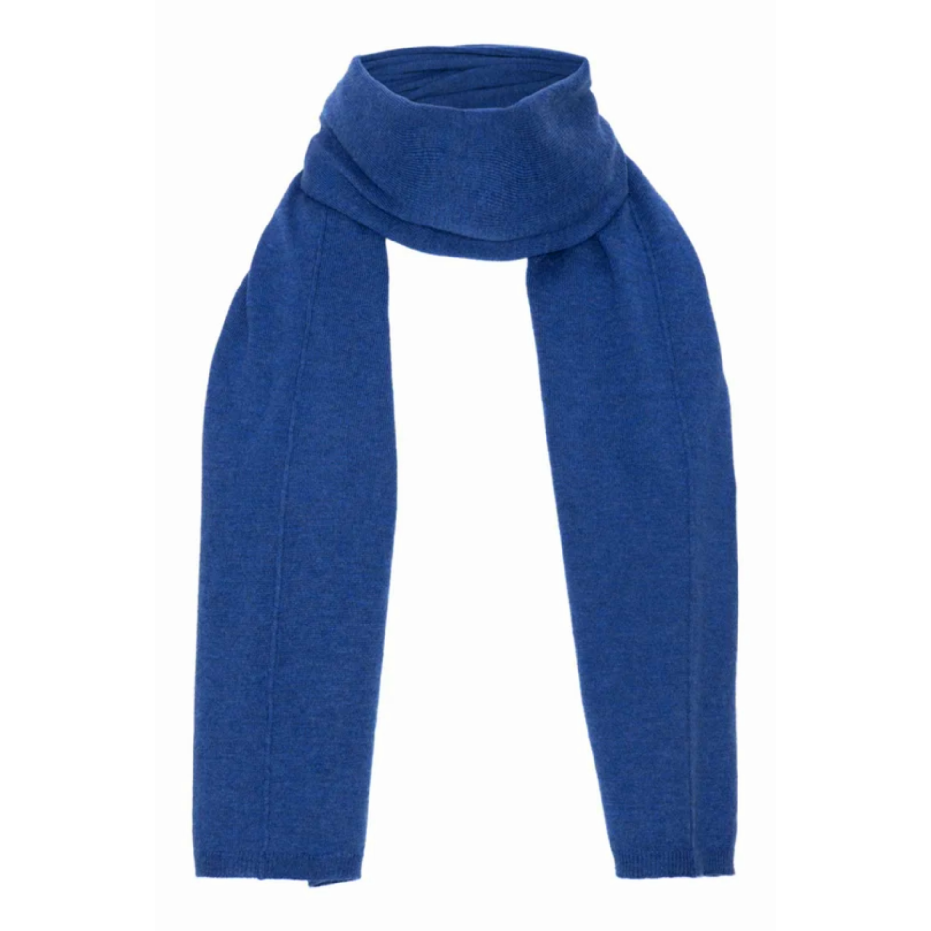 Mansted - Ninu Merino Cotton Scarf-Dark Blue