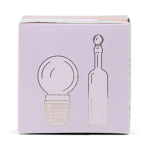 Here's How - The Moony Glass Bottle Stopper - Lilac