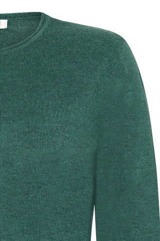 Mansted - Nia M/C Crew Neck Jumper - Emerald