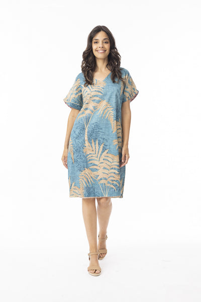 Orientique - Ponta Verde Reversible Cotton Dress