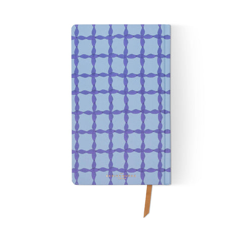 Designworks - Mix Credit Tulip Journal - Blue Lattice