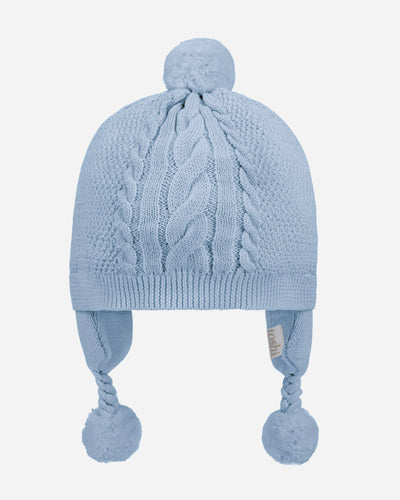 Toshi - Organic Earmuff Yummy Beanie - Bluebell