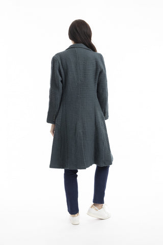 Orientique - Solid Long Jacket - Olive